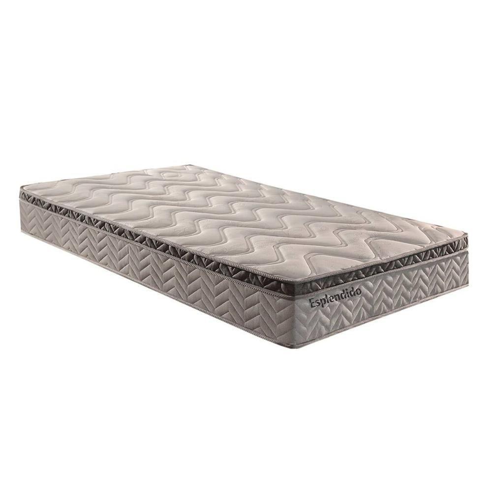 Colchão Solteiro Molas MasterPocket Ensacadas   Esplêndido Gray Euro Pillow (88x188x26) - Paropas - 1