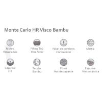 Colchão King Molas Ensacadas Visco   MasterPocket Monte Carlo Euro Pillow (193x203x33) - Herval - 8