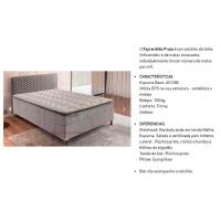 Colchão King Molas Ensacadas  MasterPocket Esplêndido Gray Euro Pillow (193x203x26) - Paropas - 3