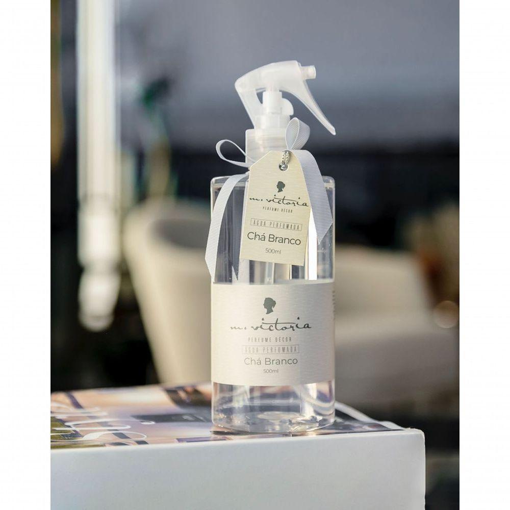 Água Perfumada 500ml Chá Branco M.victoria - 2
