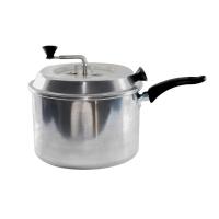 Panela Pipoqueira Pop Alumínio Polido Tampa Apoio Dedo 20cm - 1