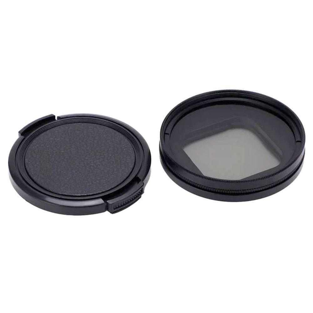 Filtro De Lente Cpl 52mm Para Câmeras Gopro 12-11-10-9 Black - 1