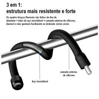 Suporte Cerca-rede Para Câmeras De Ação E Smartphones - Telesin - 7