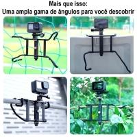 Suporte Cerca-rede Para Câmeras De Ação E Smartphones - Telesin - 8