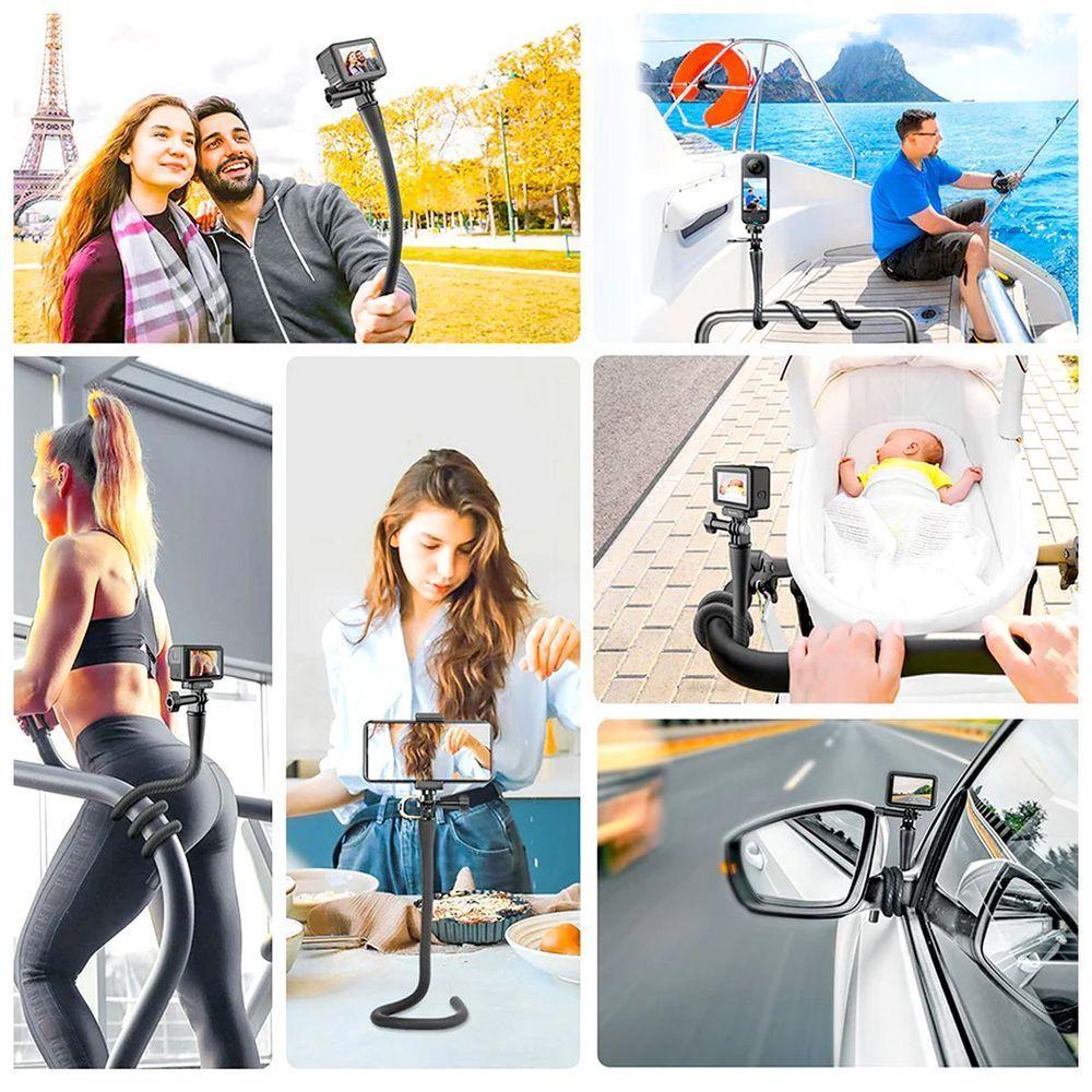 Suporte Flexível Ajustável 360° Para Câmeras Gopro E Similares - 6