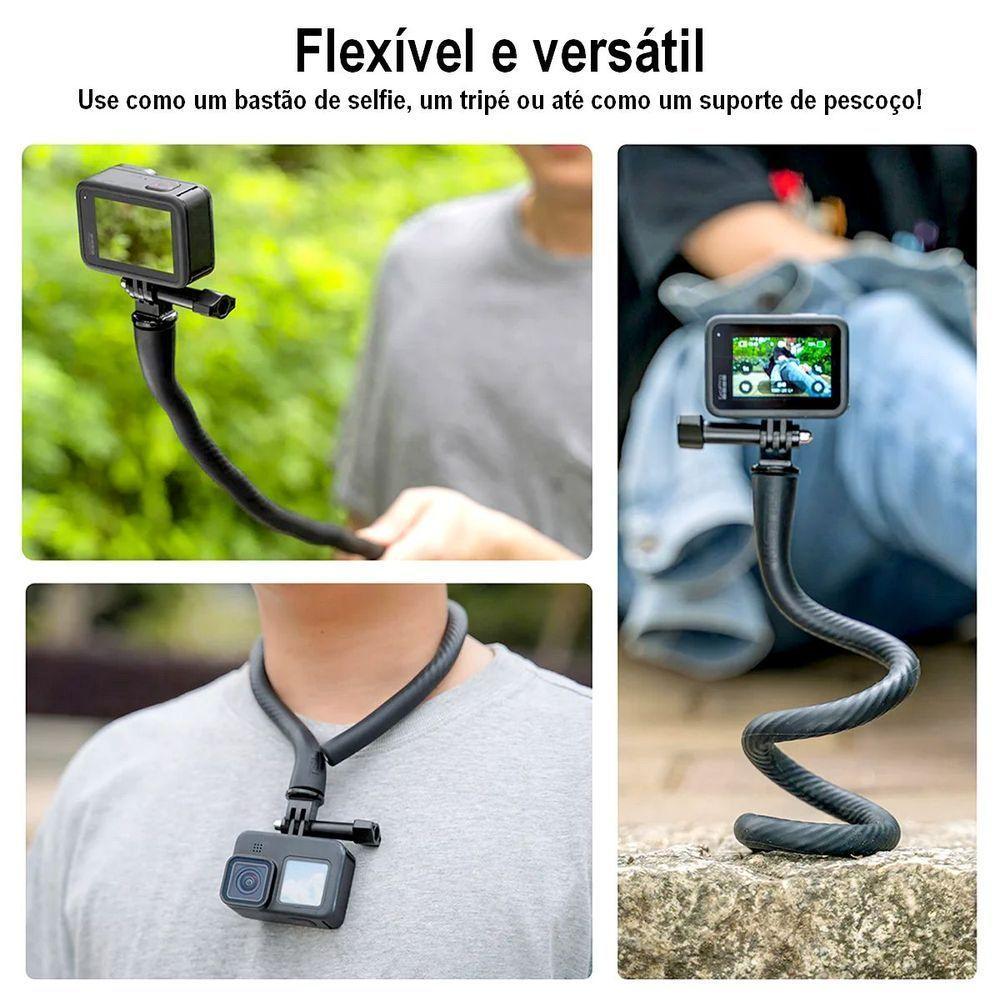 Suporte Flexível Ajustável 360° Para Câmeras Gopro E Similares - 7