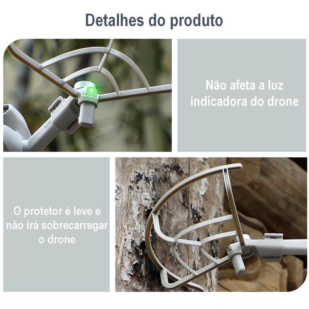 Protetores De Hélices Anti-colisão Para Drone Dji Mini 3 - 3