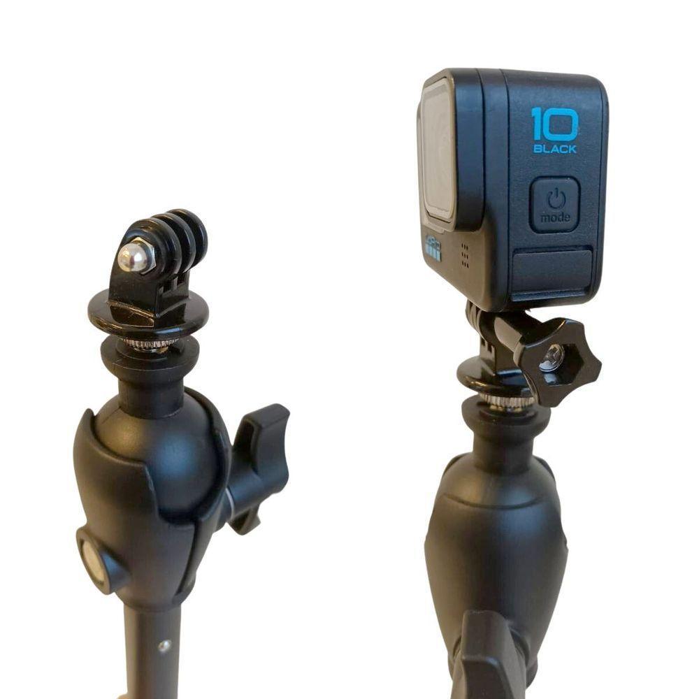 Suporte Em Alumínio Para Fixação De Câmeras De Ação Em Caiaque - 2