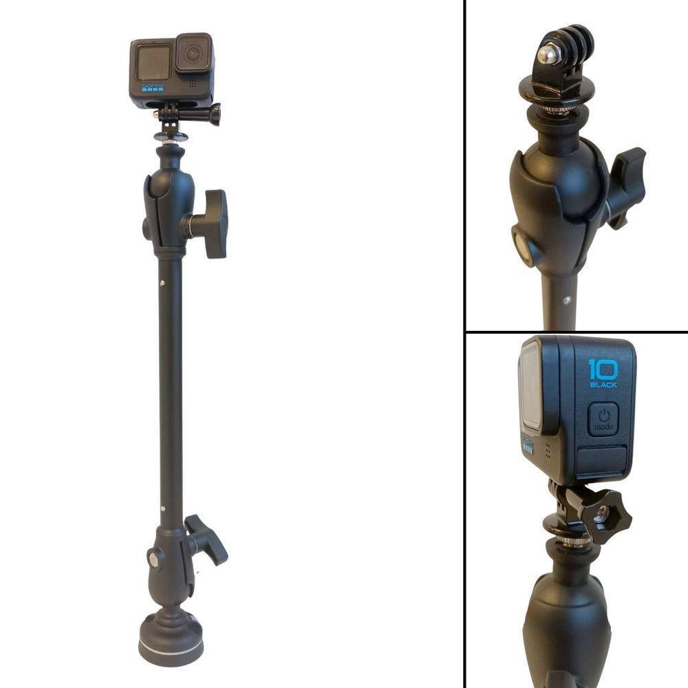 Suporte Em Alumínio Para Fixação De Câmeras De Ação Em Caiaque - 4