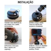 Suporte Em Alumínio Para Fixação De Câmeras De Ação Em Caiaque - 5