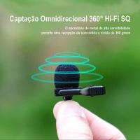 Microfone Lapela Usb-c Para Câmeras Insta360 X3-one X2-one R E Rs - 8