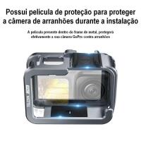 Frame Alumínio Horizontal E Vertical Gopro 12-11-10-9 - Telesin - 8