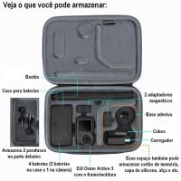 Bolsa Case De Transporte Para Dji Osmo Action 3 E Acessórios