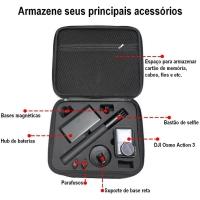 Bolsa Case Maleta De Transporte De Dji Osmo Action 3 E Acessórios - 2