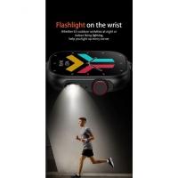 Relógio Inteligente Para Homens E Mulheres, Lanterna Led, Mais De 100 M Preto - 3