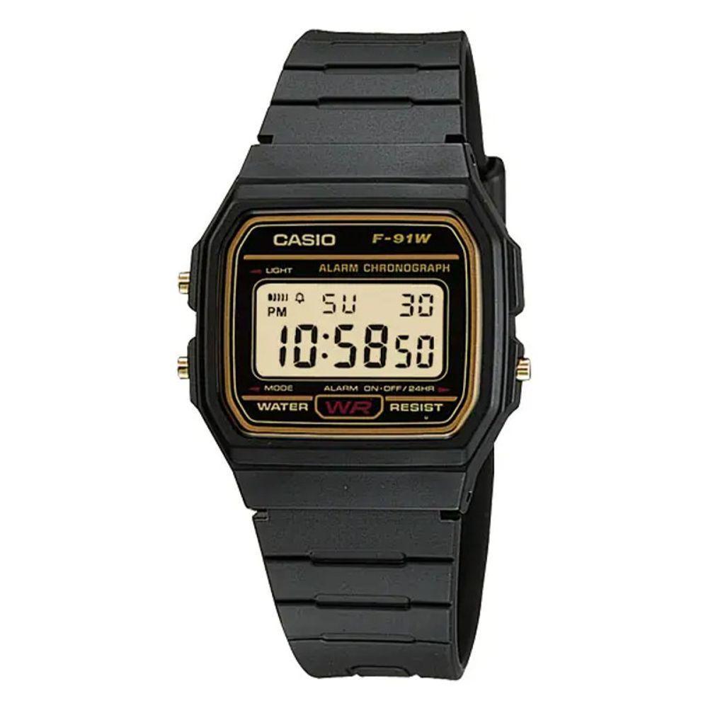 Relógio Casio Unissex Digital F-91wg-9qdf - 1