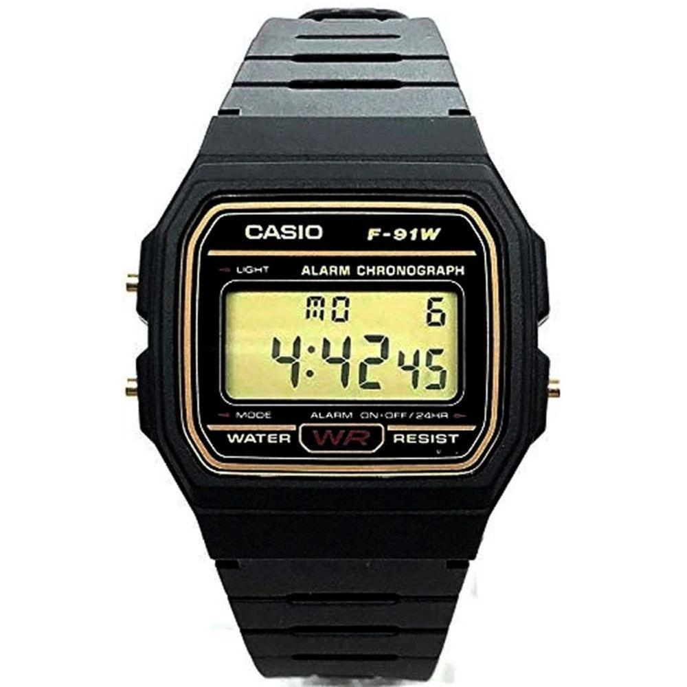 Relógio Casio Unissex Digital F-91wg-9qdf - 5