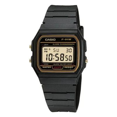 Relógio Casio Unissex Digital F-91wg-9qdf