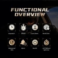 Relógio Inteligente à Prova D\'água Para Homens, North Edge Militar Preto - 2