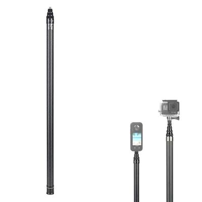 Bastão De Selfie Fibra De Carbono 2.9 Metros Para Câmeras De Ação