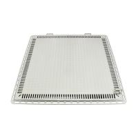 Tampa Casa De Máquina Piscina Lisa Art Grelha 110x110cm B2 - 1