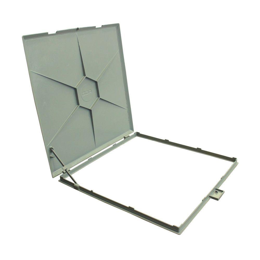 Tampa Casa De Máquina Articulada Porta Cadeado 70x70cm B1 - 4