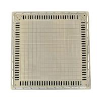 Tampa Casa De Máquina Piscina Lisa Simples Grelha 80x80cm B1 - 1