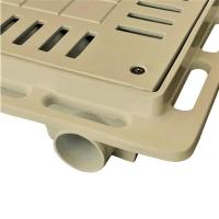 Tampa Casa De Máquina Piscina Lisa Simples Grelha 80x80cm B1 - 3