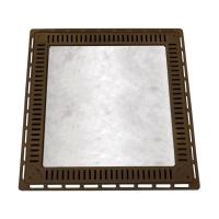 Tampa Casa Máquina Piscina Rebaixada Simples Grelha 80x80 M - 1