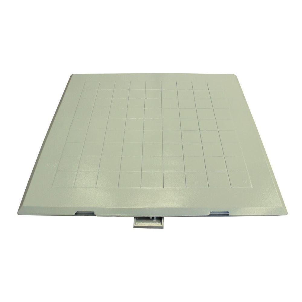 Tampa Casa De Máquina Articulada Porta Cadeado 110x110cm B1 - 1