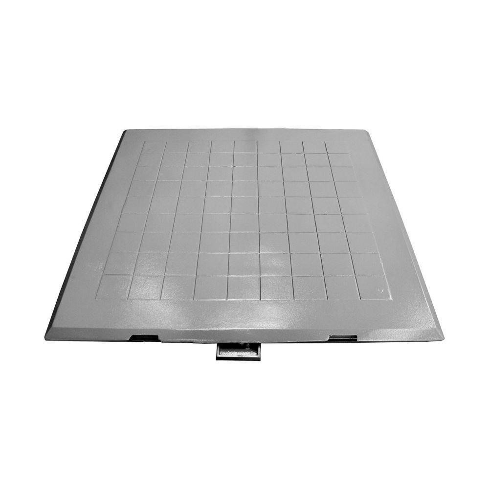 Tampa Casa De Máquina Articulada Porta Cadeado 70x70cm C - 1