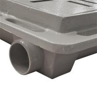 Tampa Casa Máquina Piscina Rebaixada Art Grelha 80x80cm C