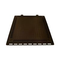 Tampa Casa Máquina Piscina Lisa Articulada Grelha 80x80cm M - 1