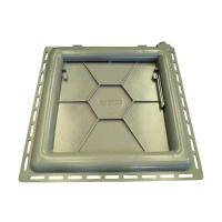 Tampa Casa Máquina Piscina Rebaixada Art Grelha 80x80cm B1 - 5