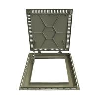 Tampa Casa Máquina Piscina Rebaixada Art Grelha 80x80cm B1 - 6