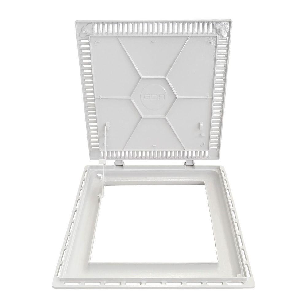 Tampa Casa Máquina Piscina Rebaixada Art Grelha 80x80cm B2 - 2