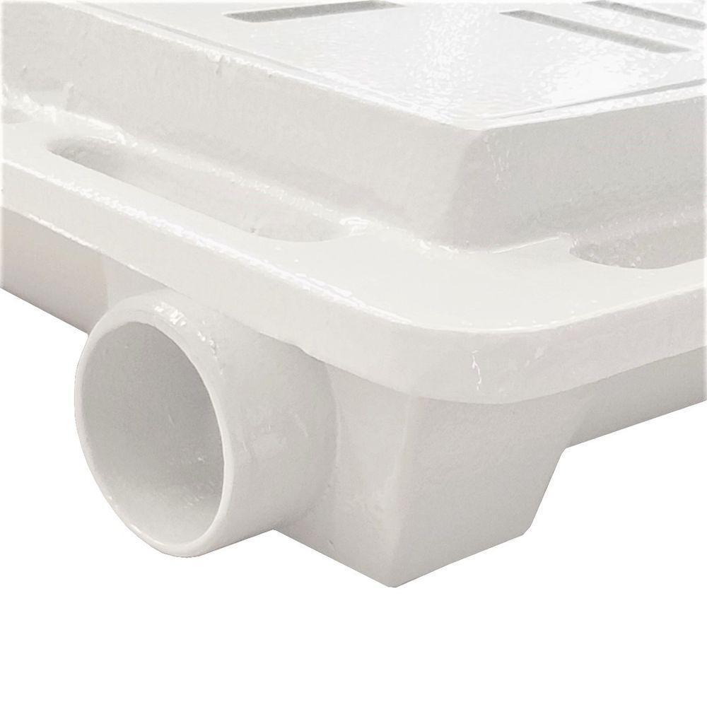 Tampa Casa Máquina Piscina Rebaixada Art Grelha 80x80cm B2 - 5