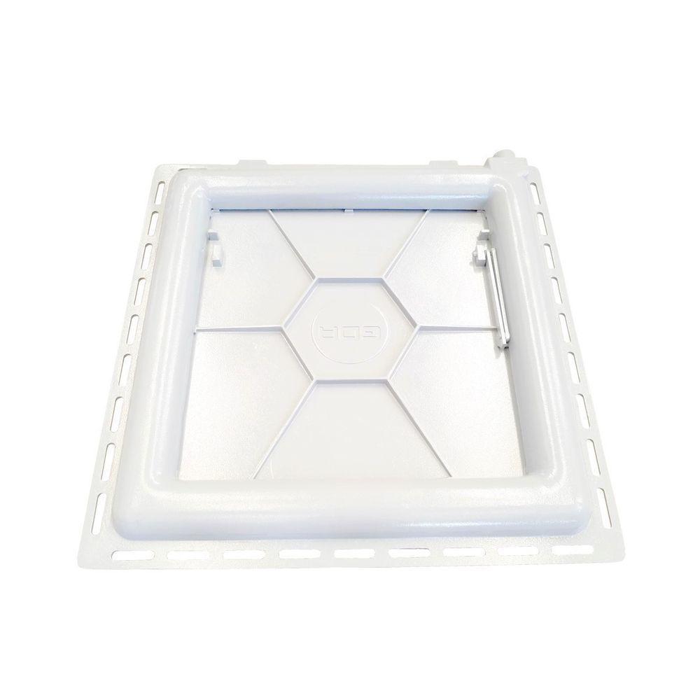 Tampa Casa Máquina Piscina Rebaixada Art Grelha 80x80cm B2 - 6