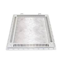 Tampa Casa Máquina Piscina Rebaixada Art Grelha 80x80cm B2 - 1