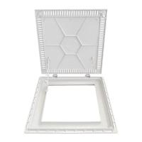 Tampa Casa Máquina Piscina Rebaixada Art Grelha 80x80cm B2 - 2