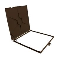 Tampa Casa De Máquina Articulada Porta Cadeado 110x110cm M - 4