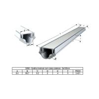 Grelha Invisível Oculta Caixa Coletora Fendi Piscina 100x8cm - 3