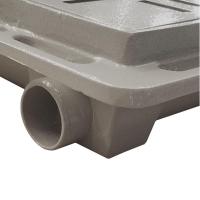 Tampa Casa Máquina Piscina Lisa Articulada Grelha 80x80cm C