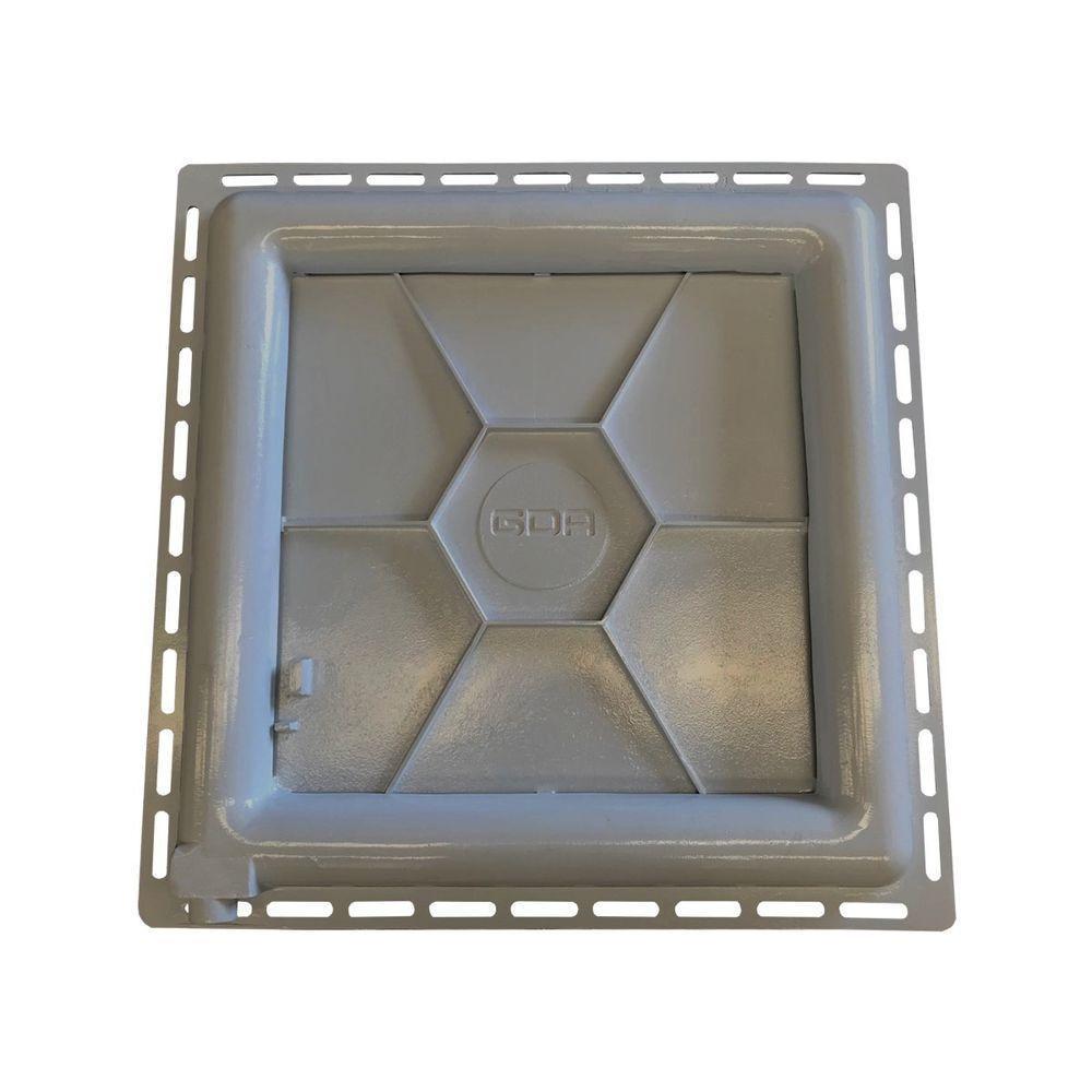 Tampa Casa De Máquina Piscina Lisa Simples Grelha 80x80cm C - 4