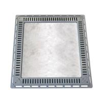 Tampa Casa Máquina Piscina Rebaixada Simples Grelha 80x80 C - 1