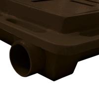 Tampa Casa Máquina Piscina Rebaixada Art Grelha 80x80cm M - 3