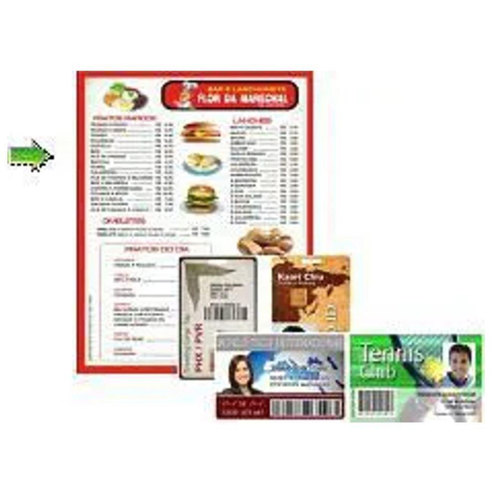 Placas De Pvc Dupla Face Tamanho A4 Para Impressora à Tinta - 2