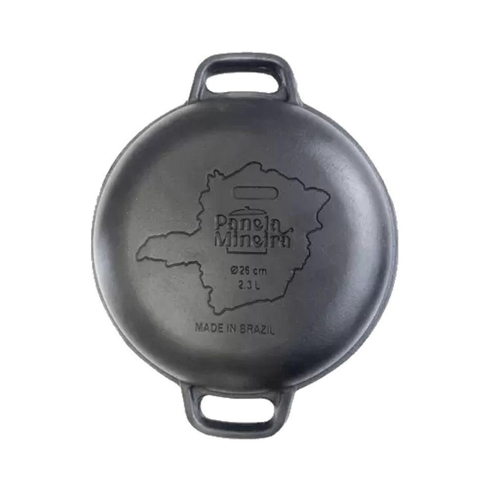 Forno Holandês Mg Alça E Tampa Ferro Fundido 29X17Cm 8,2L. - 2