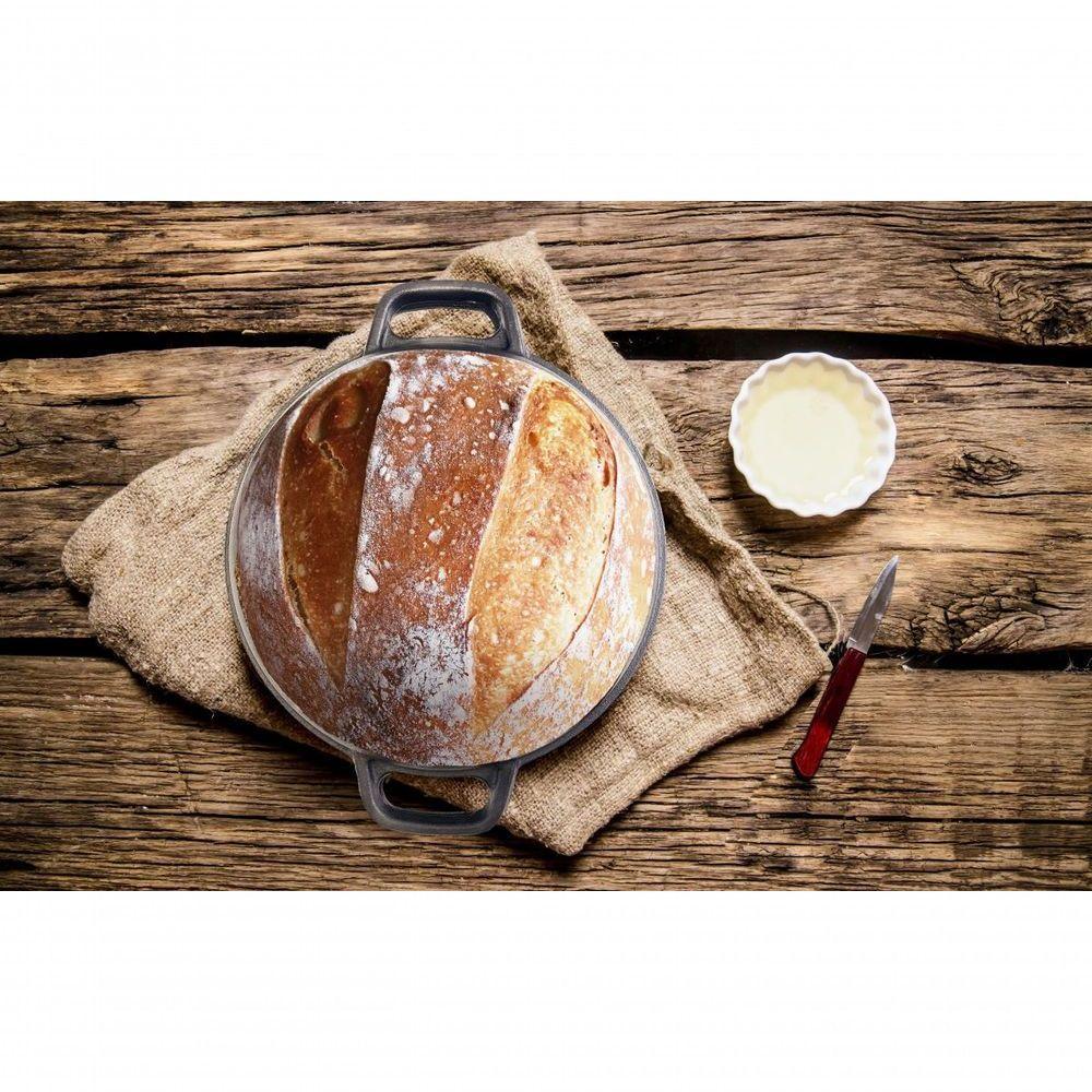 Forno Holandês Mg Alça E Tampa Ferro Fundido 29X17Cm 8,2L. - 4