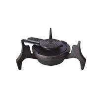 Fogareiro Espiriteira Ferro À Álcool Com Tampa Alfa 20X9Cm. - 1